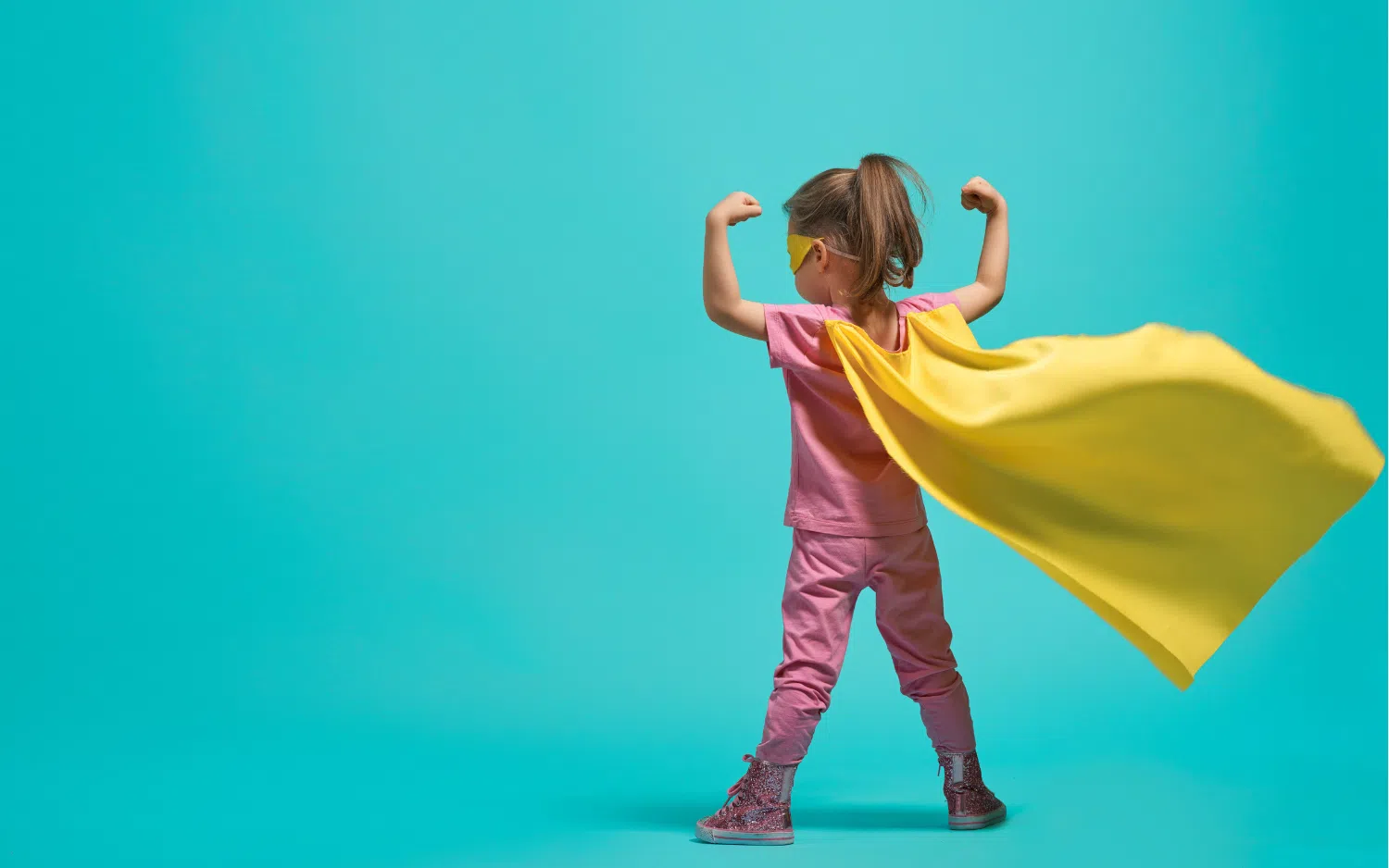 Enfant avec une belle estime personnelle.