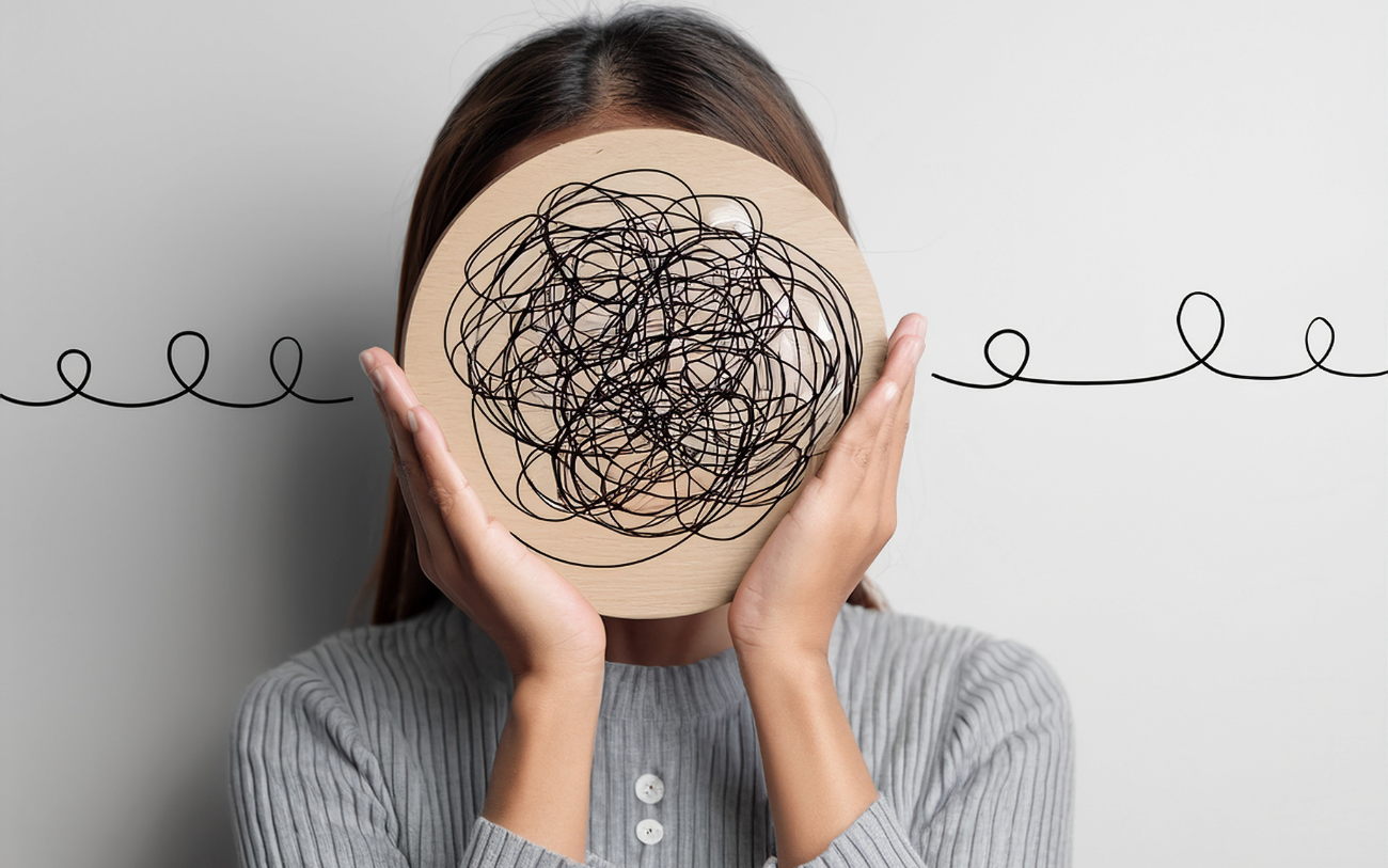 Femme ayant une forte charge mentale