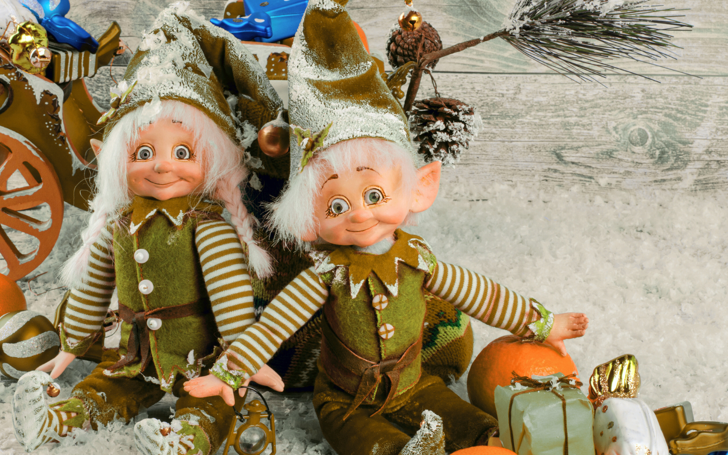 Des lutins de noel coquins